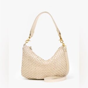 Clare V Moyen Messenger, Buttercream, NWT